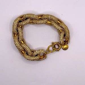 J. Crew Crystal Link Bracelet